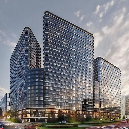Sky Tower Apartments Varsovia Exterior foto